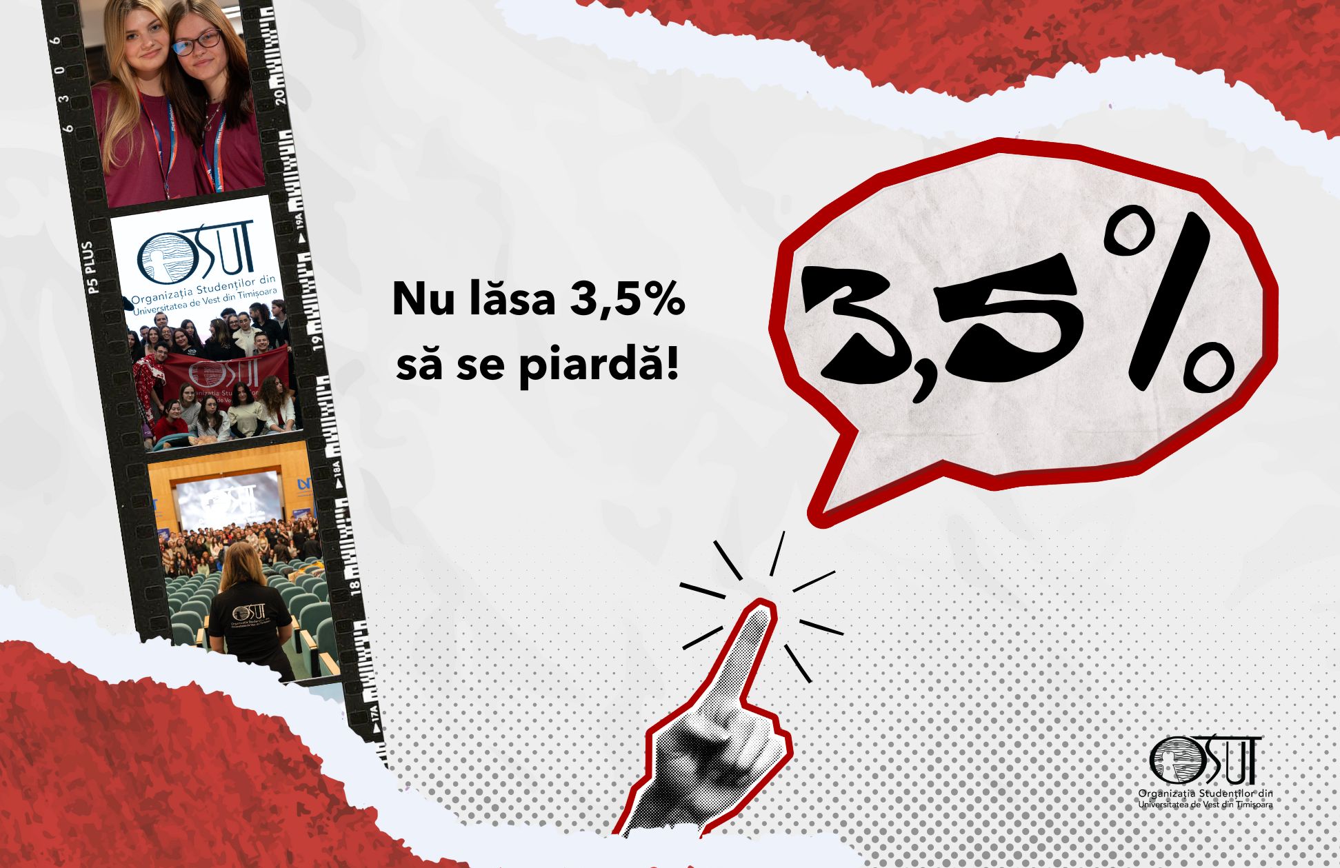 Redirecționează 3,5%